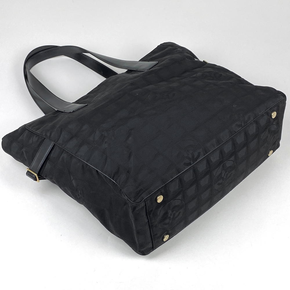 Chanel GM Travel Line Black Tote New Bag Shoulder